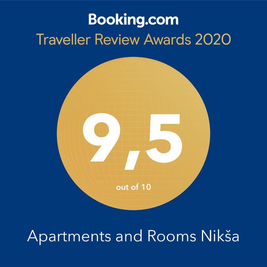 Apartments And Rooms Niksa Podgora Bagian luar foto